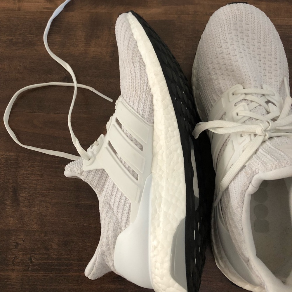 BRAND NEW Adidas Boosts (White)